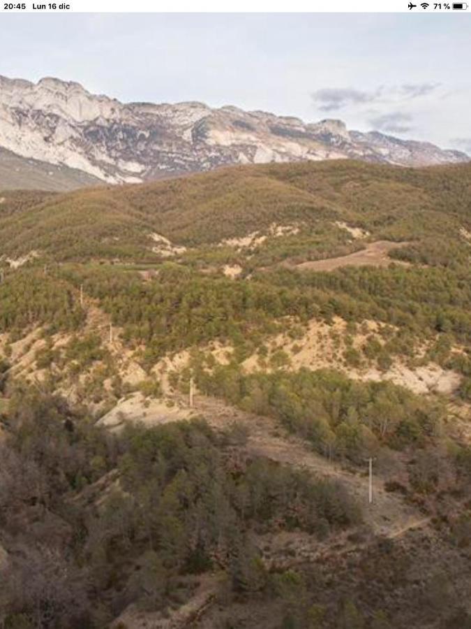 Vistas A La Montana En Un Pueblo Con Encanto. El Pueyo de Araguás Exterior photo